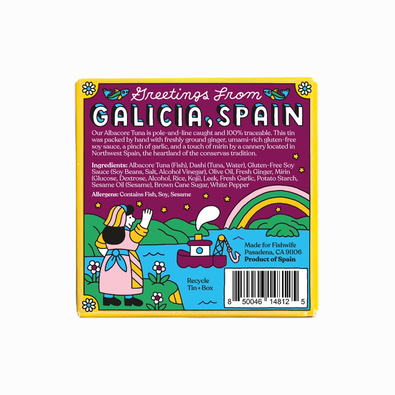 Alternative view of Albacore Tuna with Soy Ginger (12 Pack)   WHOLESALE