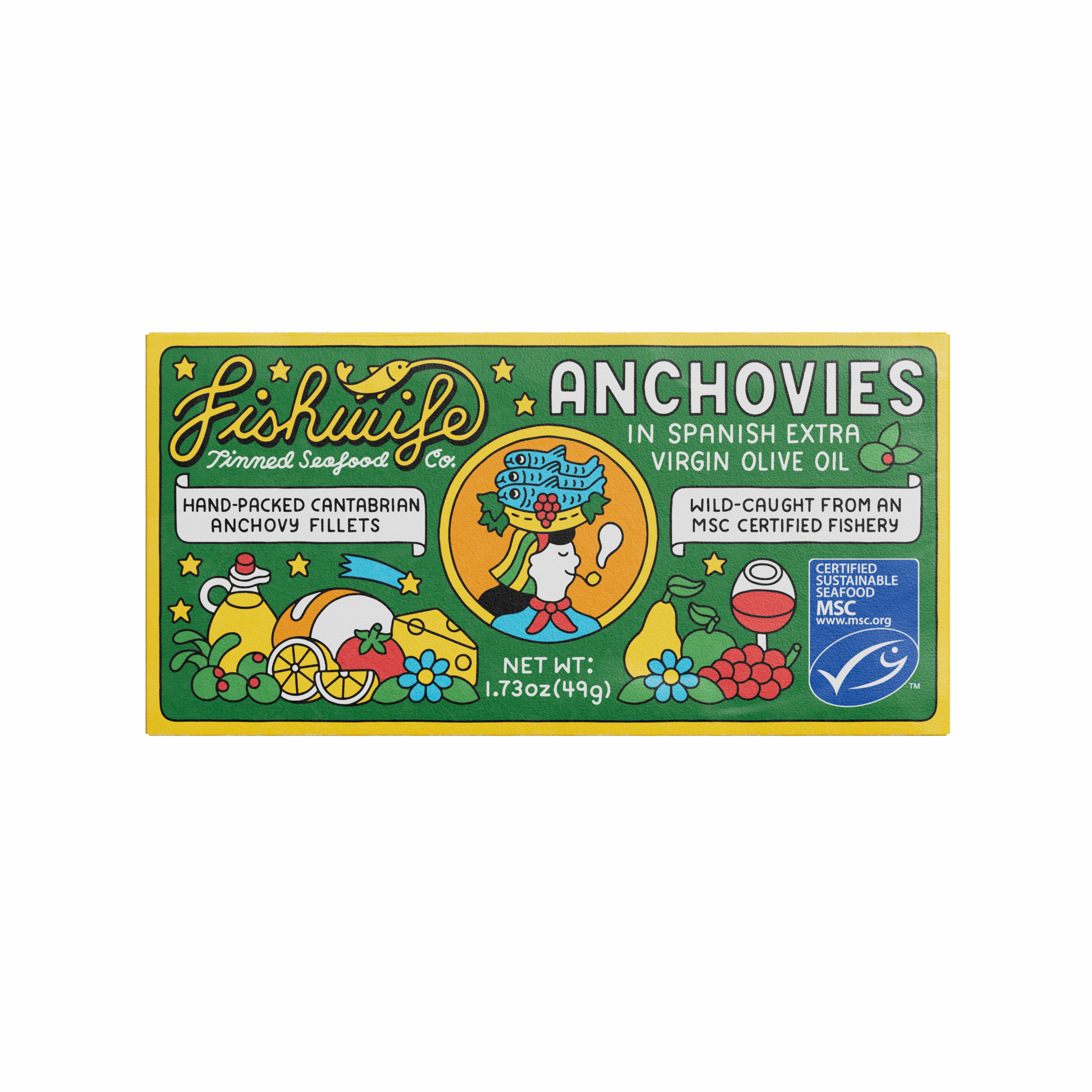 Cantabrian Anchovies in Extra Virgin Olive Oil (1 Pack)