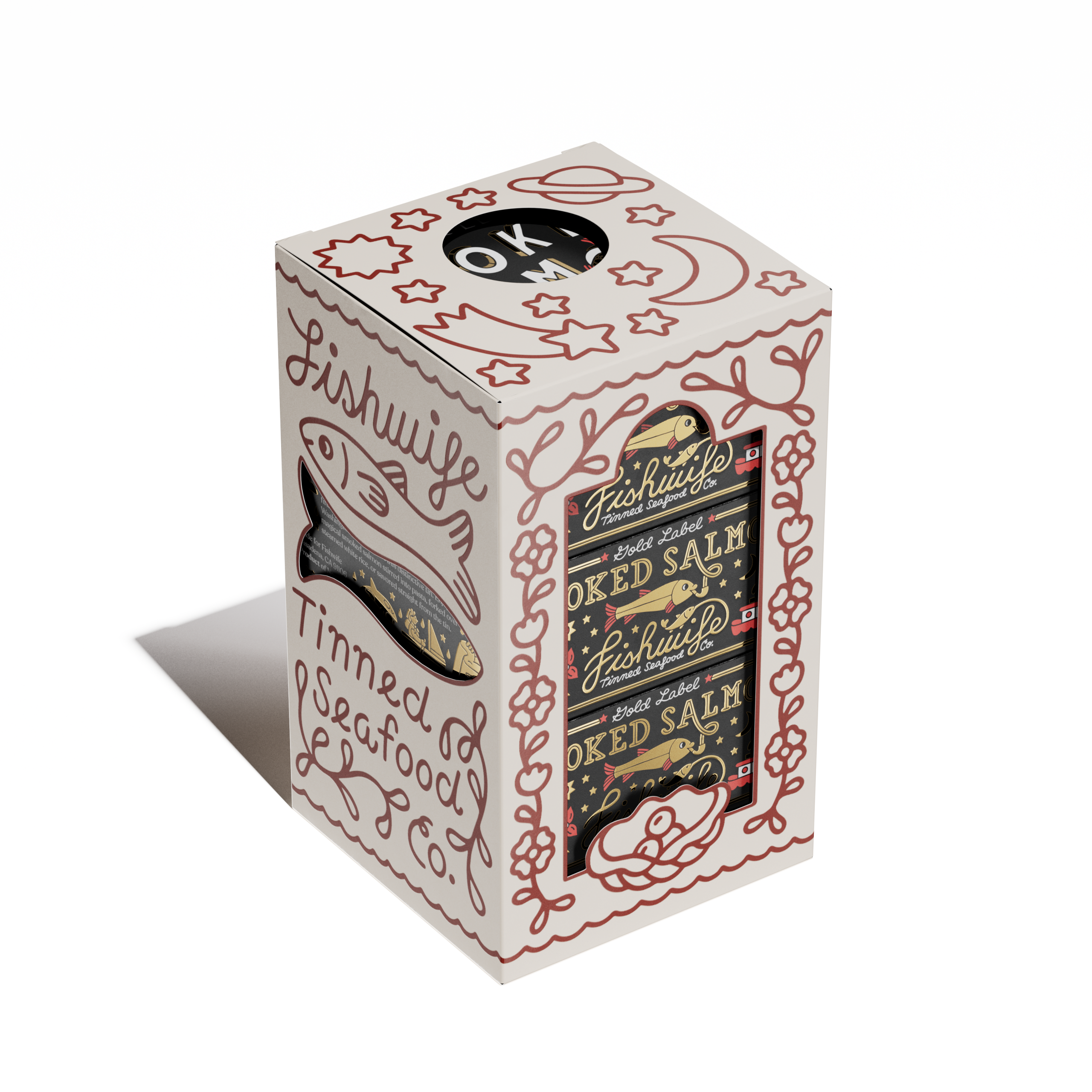 Gold Label Smoked Salmon (3 Pack)