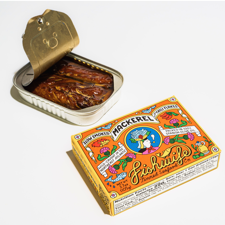 Alternative view of Slow Smoked Mackerel (12 Pack)   WHOLESALE