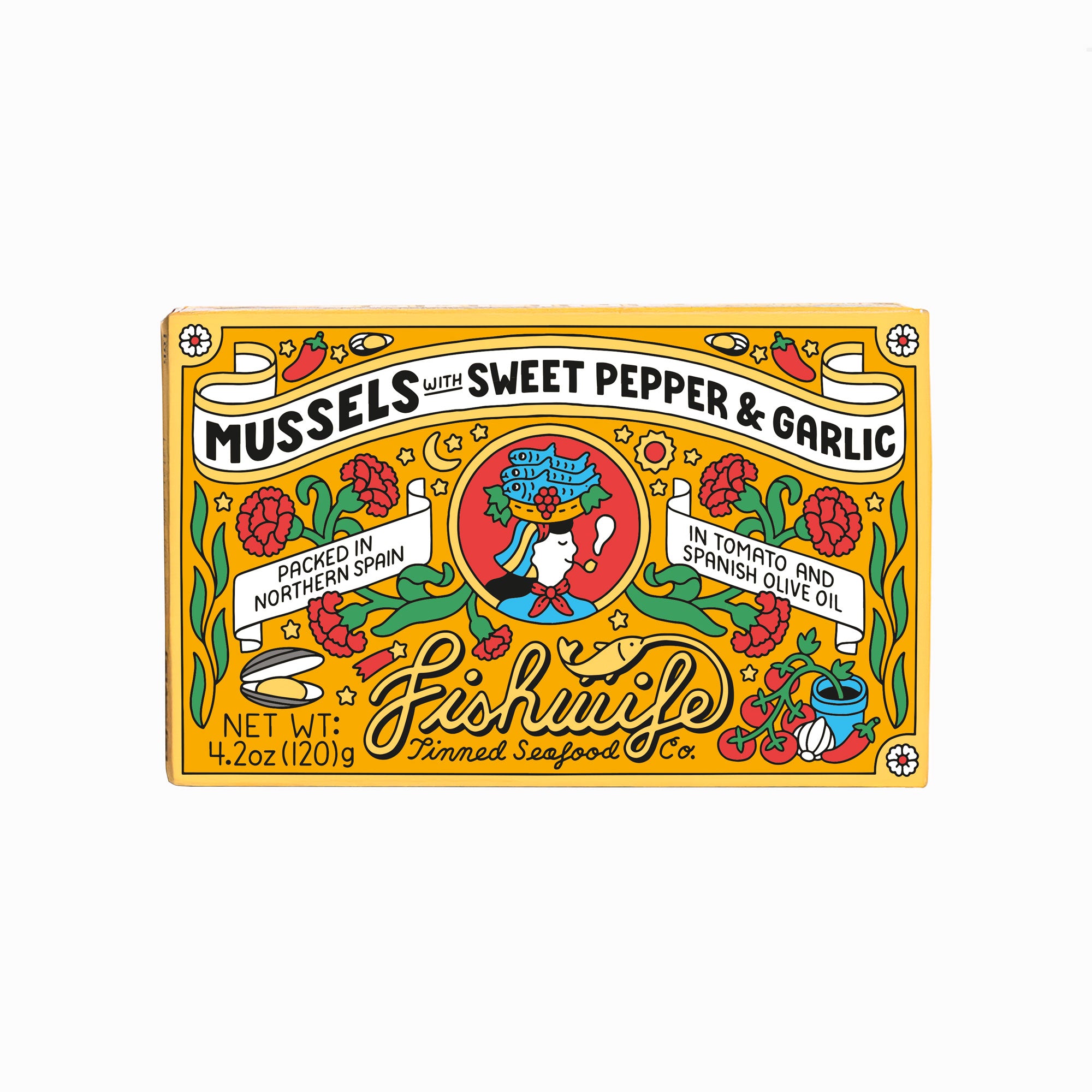 Mussels with Sweet Pepper & Garlic (1 Pack)