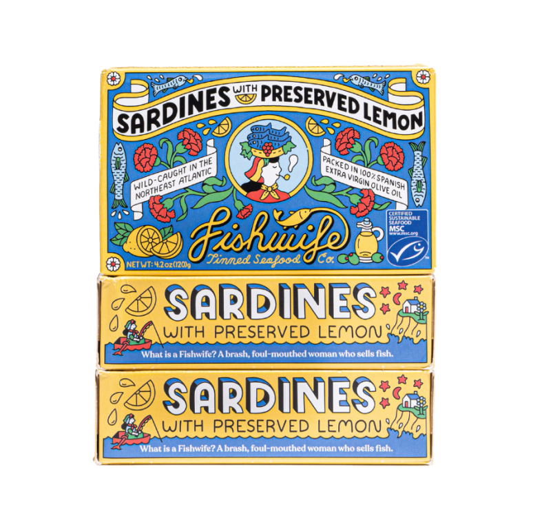 Sardines with Preserved Lemon (12 Pack)   WHOLESALE