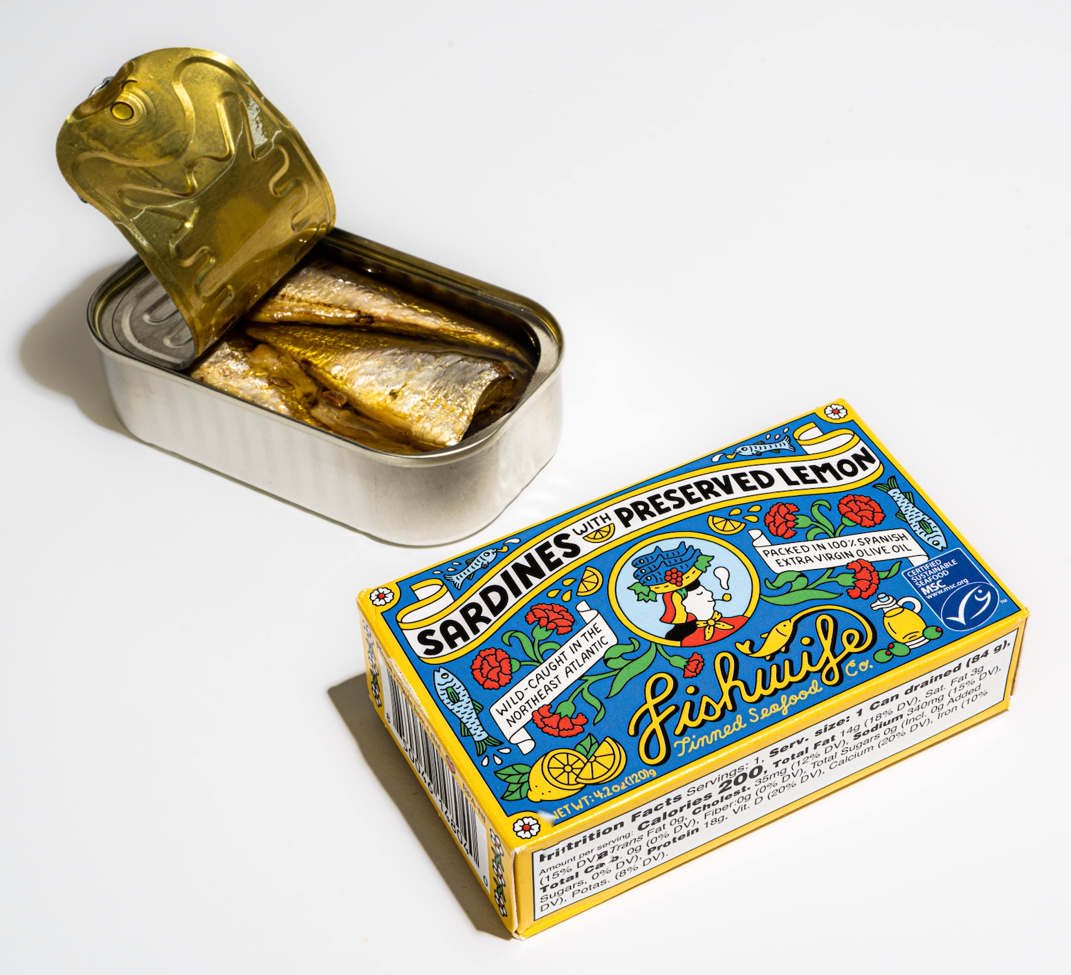 Alternative view of Sardines with Preserved Lemon (12 Pack)   WHOLESALE
