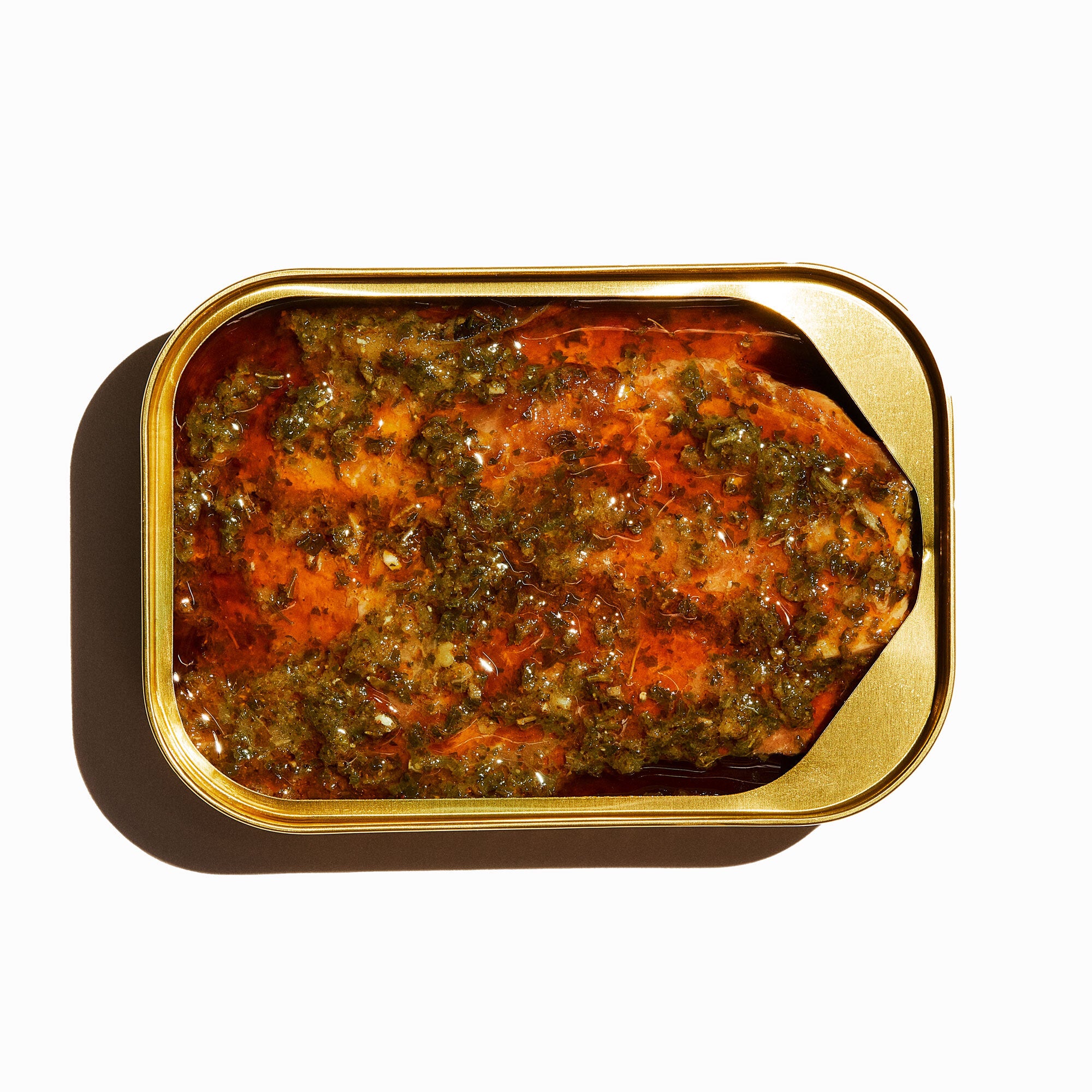 Alternative view of Smoked Rainbow Trout with Red Chimichurri (3 Pack)